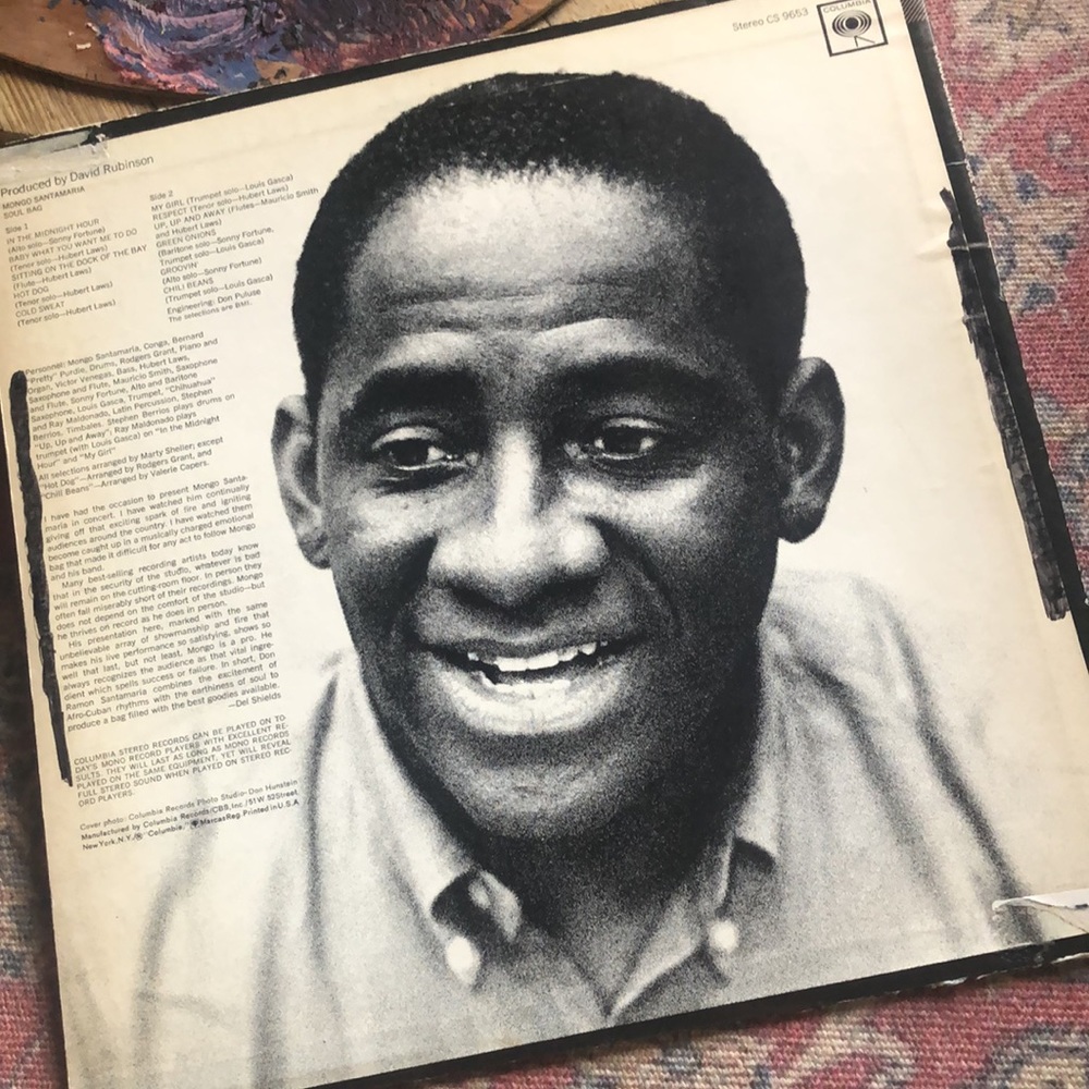 Mongo Santamaria Vinyl Record